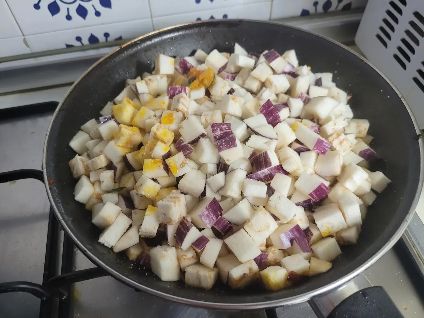 Pisto manchego: foto del paso a paso