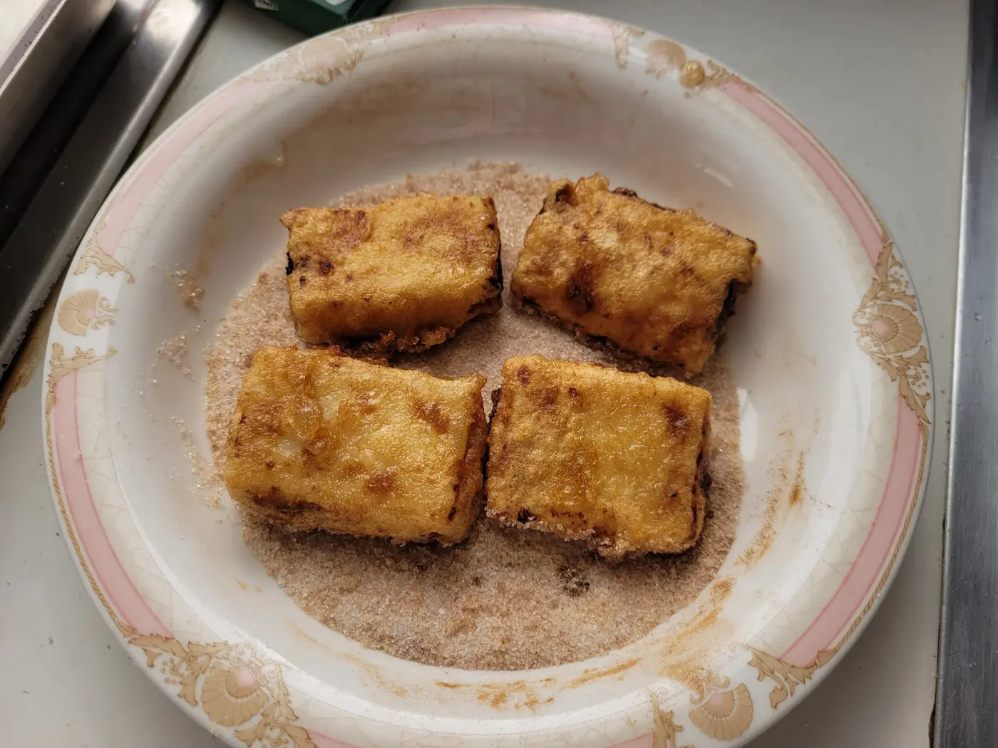 Leche frita: foto del paso a paso