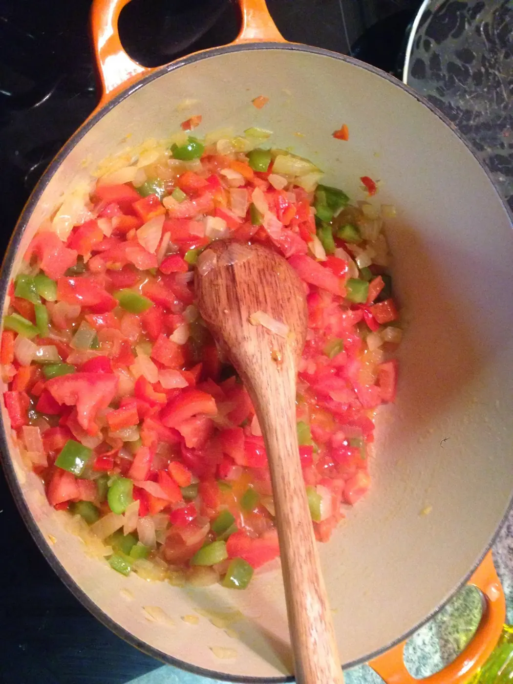 Patatas con conejo: foto del paso a paso