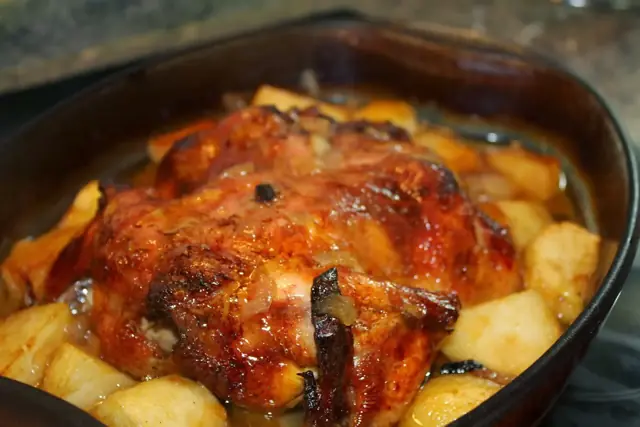 Pollo al limón