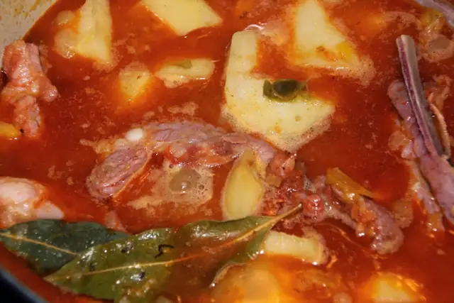 Costillas con patatas